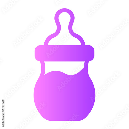 pacifier gradient icon