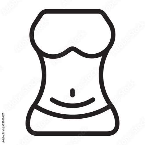 C Section line icon