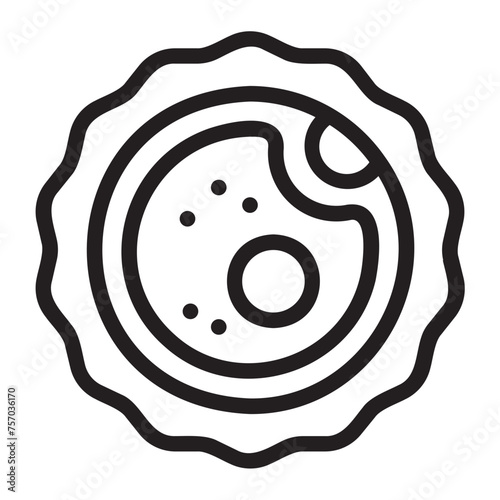 ovum line icon
