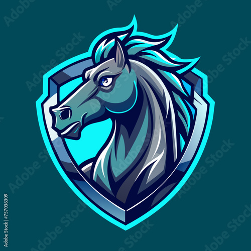 Harness the Power Design a T-shirt Sticker capturing the Strength and Beauty of a Horse in Profile