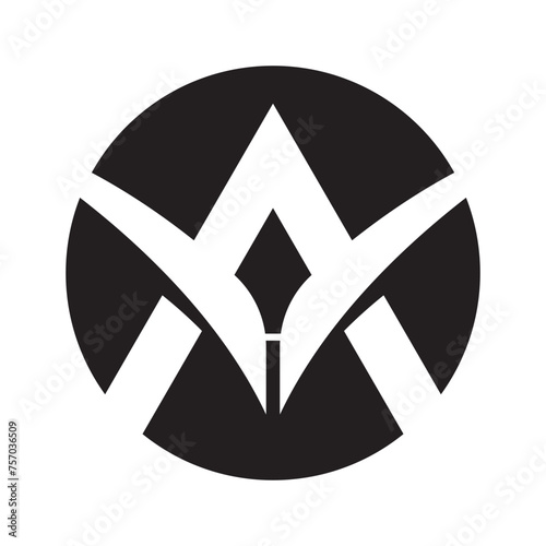 nice letter a logo
