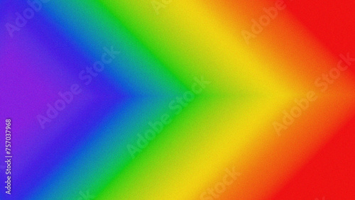 Colorful Geometric Rainbow, A dynamic and colorful image featuring a geometric pattern with radiant rainbow colors forming sharp triangular intersections against a bright background.