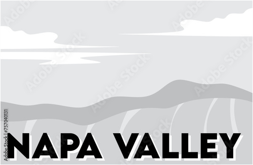 Napa Valley with beautiful view