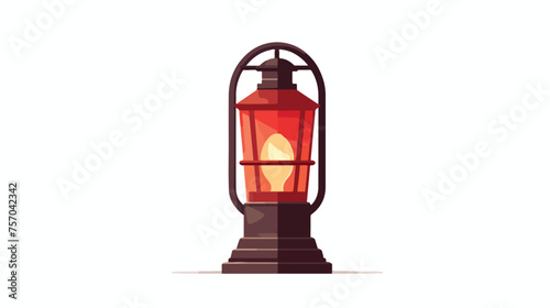 Lamp icon design isolated on white background