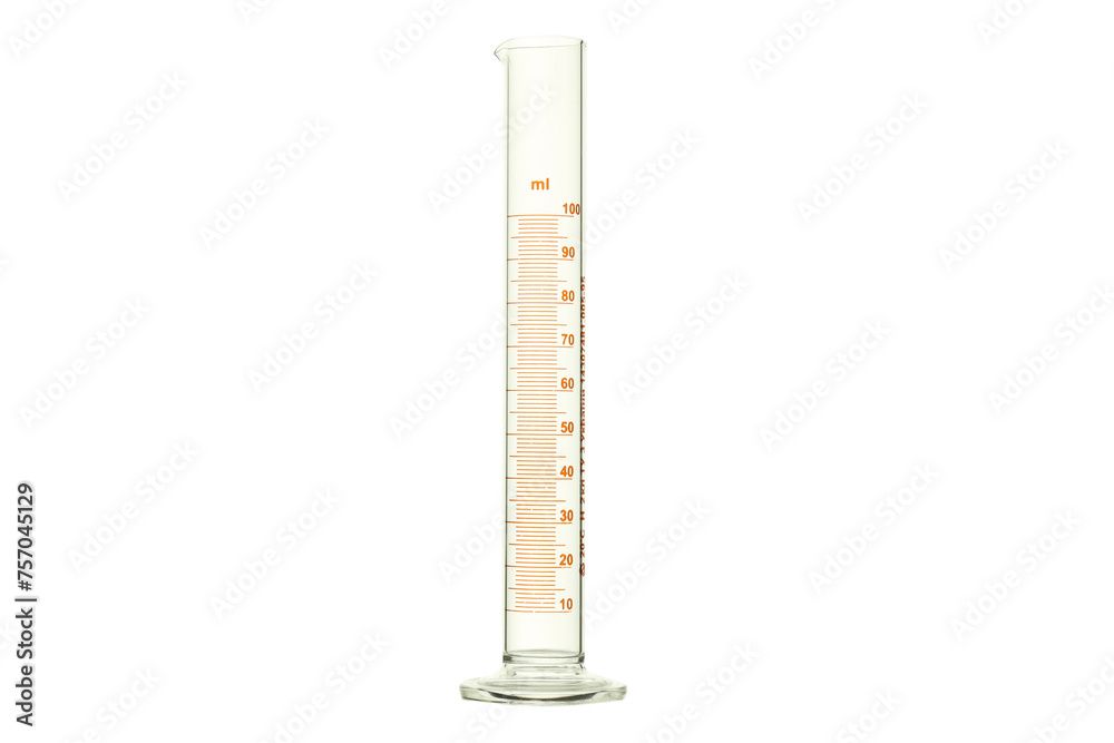 The concept of laboratory accessories on a white background The concept of laboratory accessories on a white background