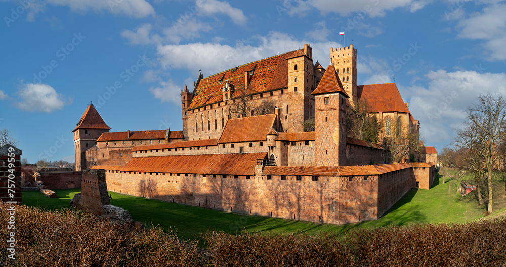 Malbork Castle, capital of the Teutonic Order in Poland Malbork Castle, capital of the Teutonic Order in Poland