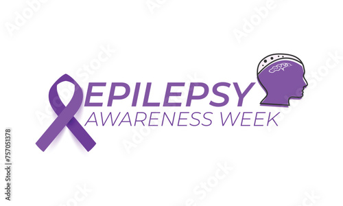 Epilepsy Awareness week. background, banner, card, poster, template. Vector illustration.