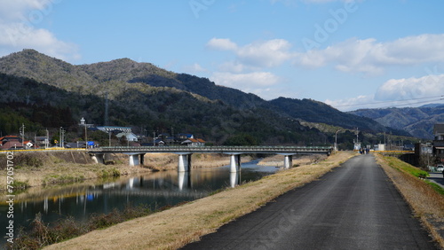 佐波川と橋