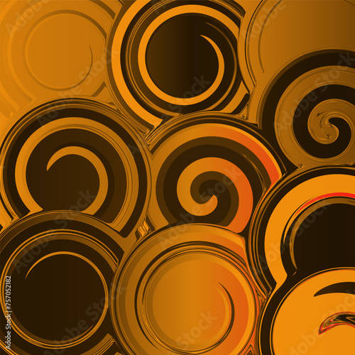 Abstract pattern. Colorful circles abstract background. Vector illustration.