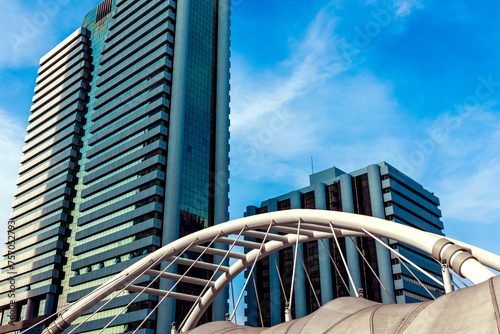Photography Public sky walk bridge at Chong Nonsi