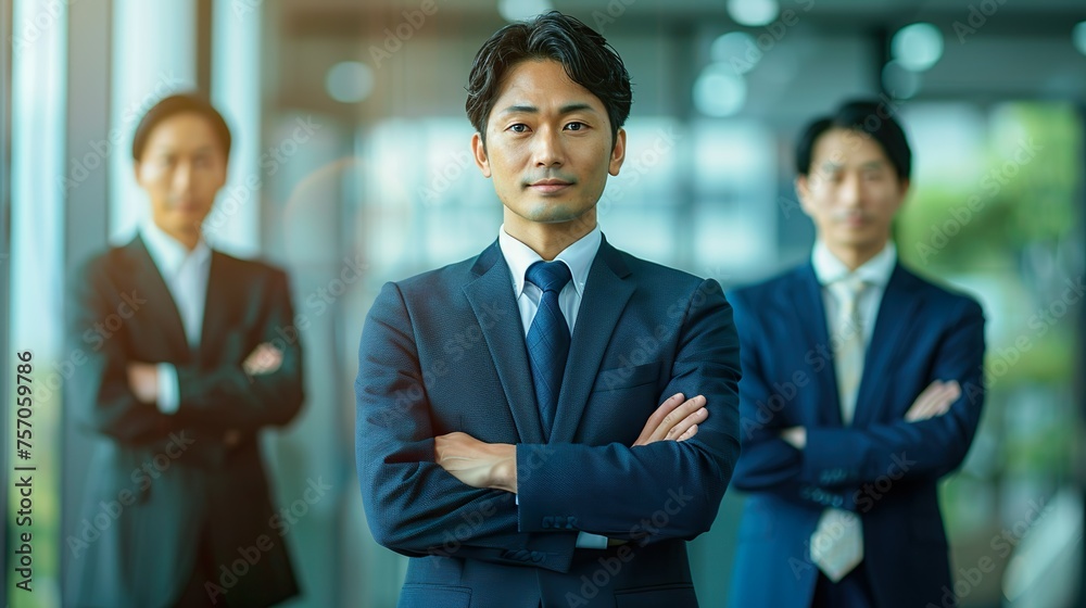 アジア人男性のビジネスリーダー02 アジア人男性のビジネスリーダー02