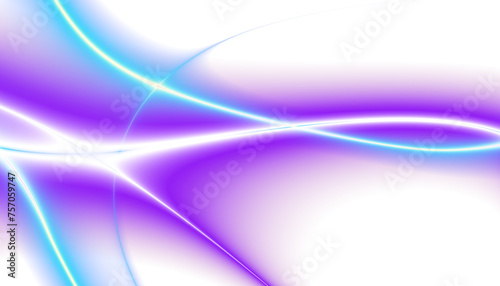 Energy lines with transparent gradient background. Elegant rainbow colours wavy line on Transparent png overlay background