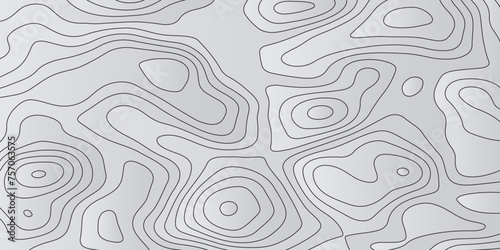 Abstract design with seamless pattern with lines topographic map. geographic mountain relief. retro topographic map. geographic contour map paper texture. terrain path isolated on a background.