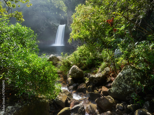 Canvastavla Cascade la Paix, Reunion, Frankreich