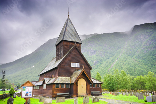 Roldal stave church, Norway