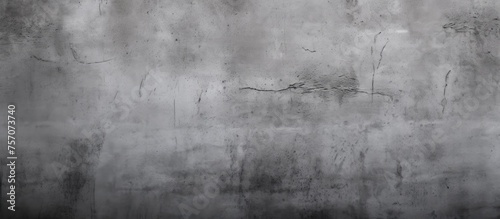 A monochrome photo of a concrete wall with a wood pattern, surrounded by grey landscape and grass. Twigs add contrast to the darkness