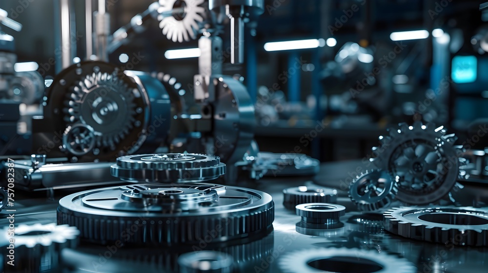 Industrial Growth The Mechanics of Technological Innovation in a Futuristic Workshop Industrial Growth The Mechanics of Technological Innovation in a Futuristic Workshop