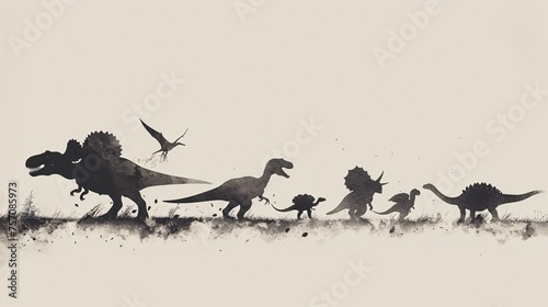 Dino-Might A Jurassic Journey Through Time Generative AI