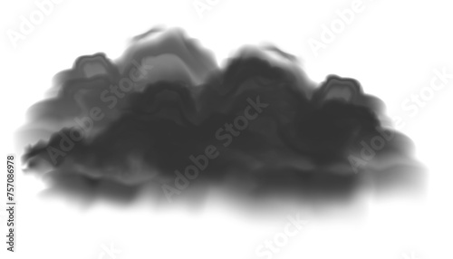  Black Rainstorm overcast clouds on transparent png backgrounds