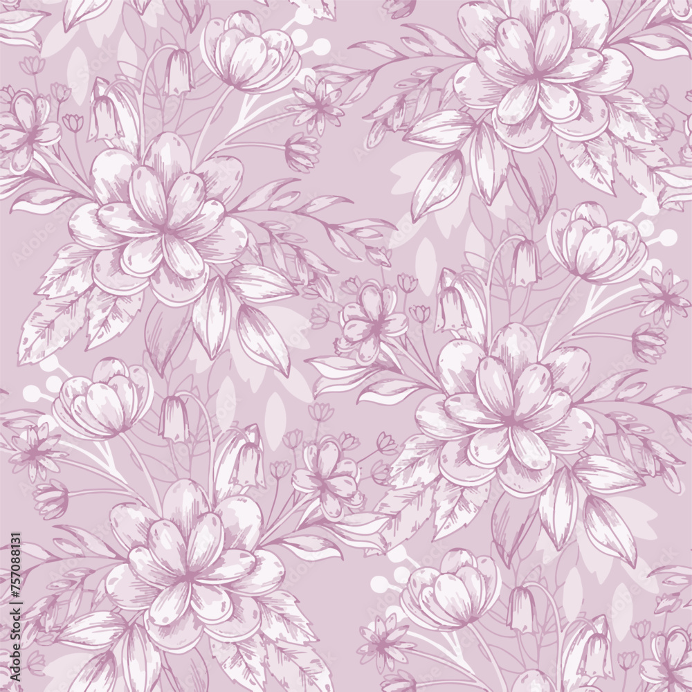 Pattern flower floral spring blossom illustration vector fabric textile design leaf leaves Pattern flower floral spring blossom illustration vector fabric textile design leaf leaves