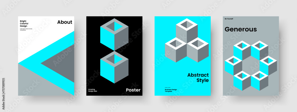 Creative Poster Template. Abstract Business Presentation Layout. Geometric Report Design. Book Cover. Flyer. Background. Banner. Brochure. Magazine. Notebook. Leaflet. Newsletter. Advertising