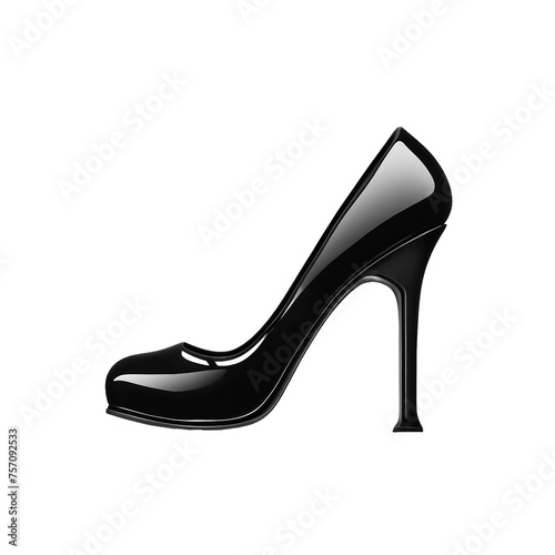 High heels icon isolated on transparent background