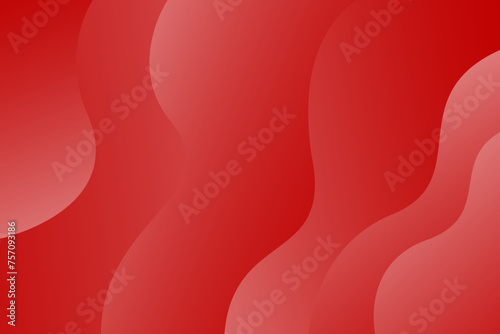 Abstract Geometric modern with Red wave color background for template, poster, wallpaper, flyer design. Vector illustration