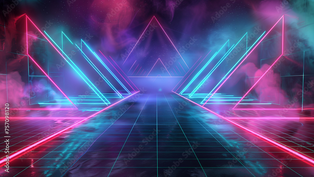 Neon Nights: A Retro Road Journey Neon Nights: A Retro Road Journey