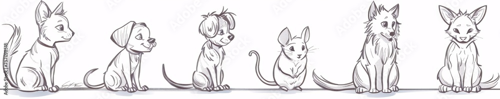 Cute Cat and Mouse Duo A Cuddly Moment for Pet Lovers Generative AI Cute Cat and Mouse Duo A Cuddly Moment for Pet Lovers Generative AI