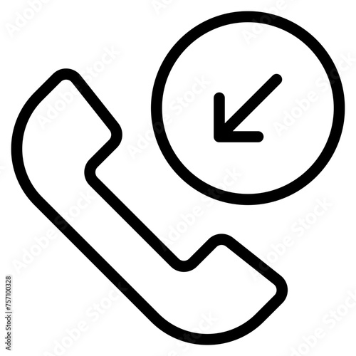 incoming call icon