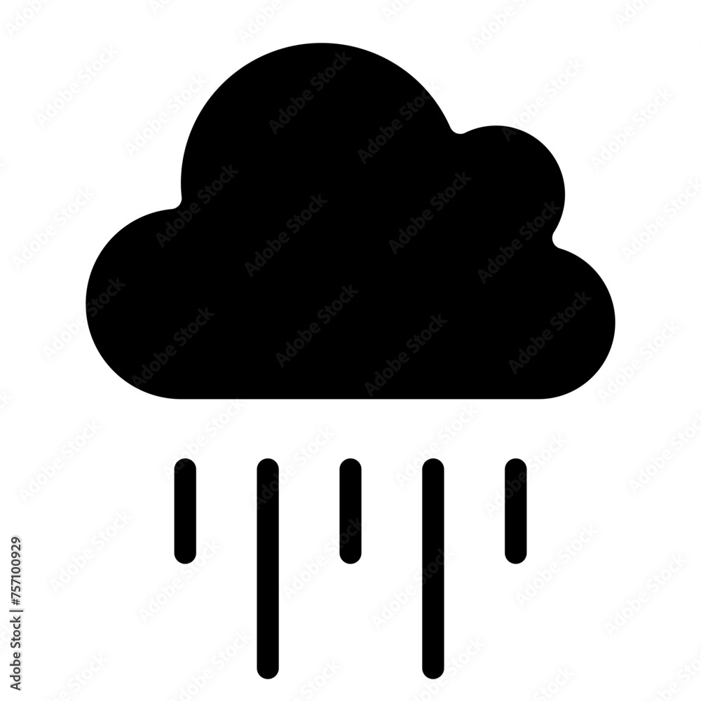 rain cloud icon rain cloud icon