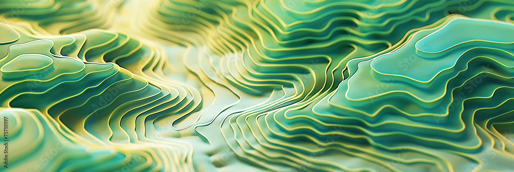 Light green and Turquoise Contoured Lines Abstract, Topographical Design, Energetic Background Light green and Turquoise Contoured Lines Abstract, Topographical Design, Energetic Background