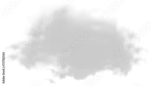  White clouds ozone isolated on transparent backgrounds png