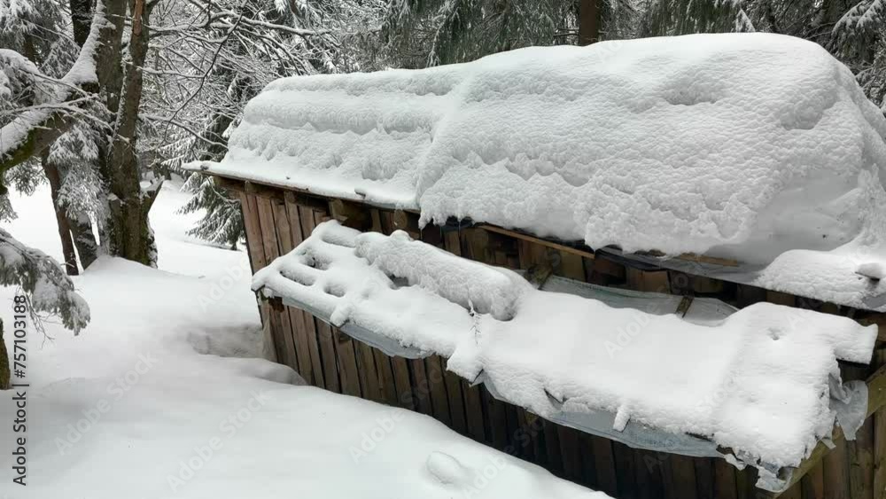 In the wilds of North America and Canada, there are abandoned cattle ranches, symbolizing the Romantic Age Wild West, cowboys and Indians. Fantastic red brick chimney