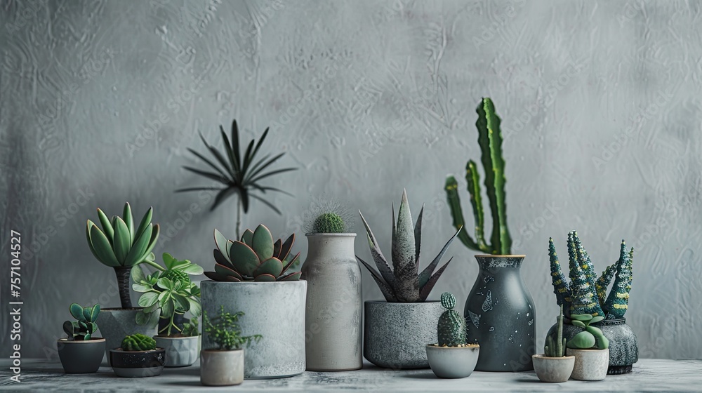 several plants arranged meticulously and providing plenty of empty space for text and other design elements. several plants arranged meticulously and providing plenty of empty space for text and other design elements.