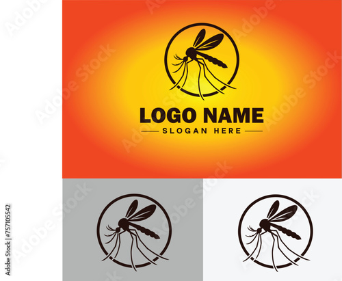 mosquito logo vector art icon graphics for business brand icon mosquito logo template