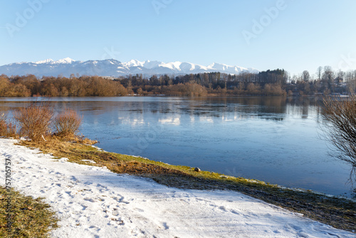 lake in the mountains