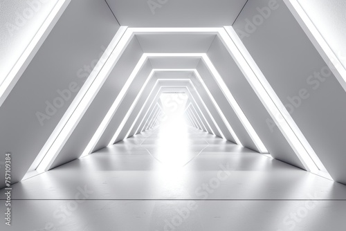 Bright White Hallway © STOCKAI