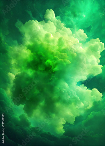 Smokey background, water dissolve