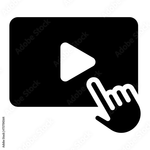 live glyph icon