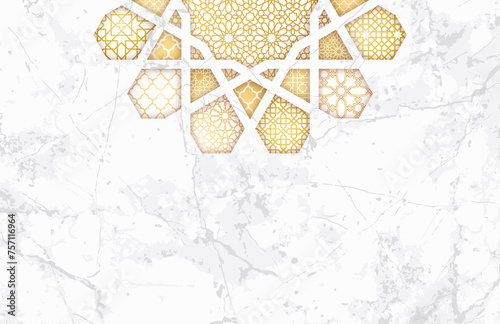 Moroccan poster. Arabic card, background, invitation, postcard. Moroccan tile. Marble. Arabian Ornament. Printable poster. Scrapbooking