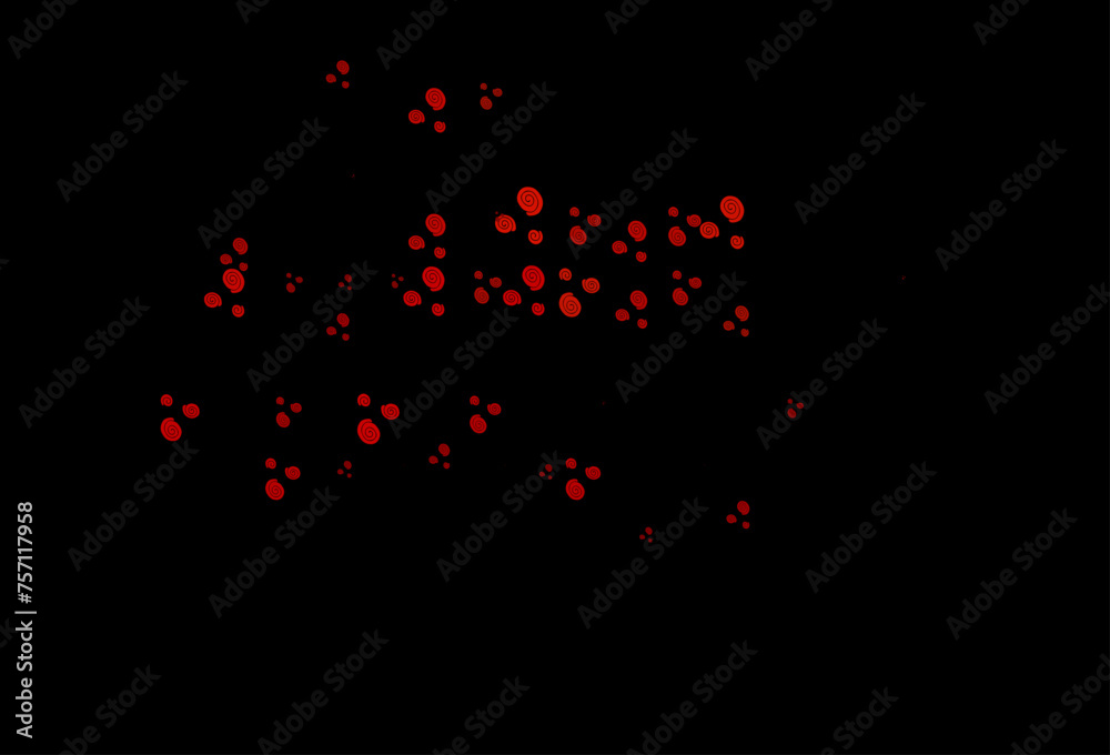 Dark Orange vector template with bent lines. Dark Orange vector template with bent lines.