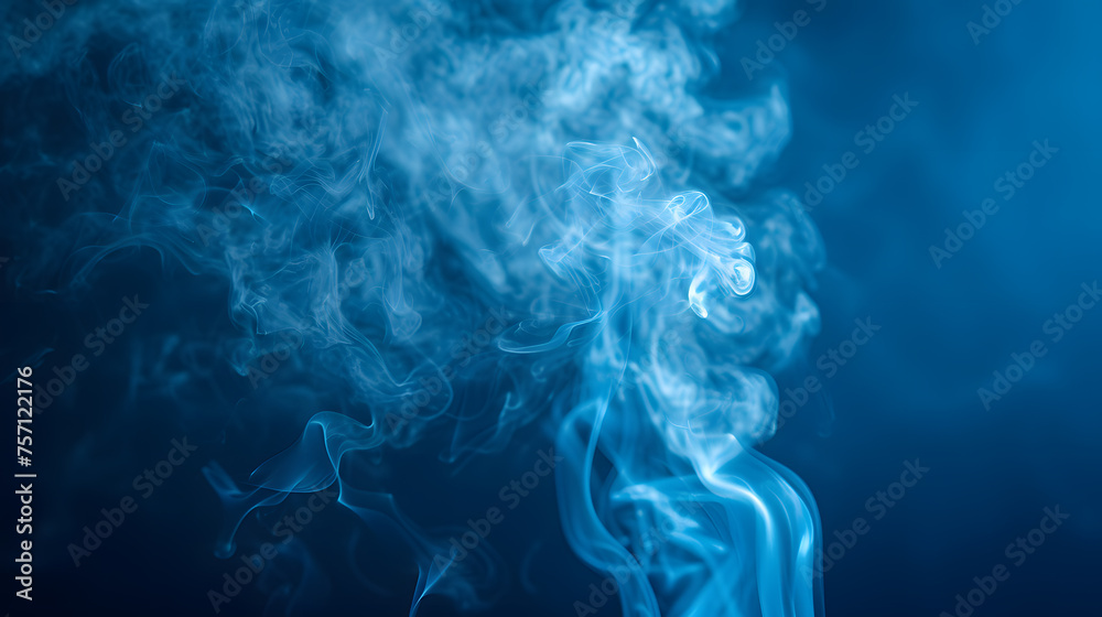Fototapeta premium Dangerous cigarette smoke.