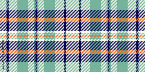 Pyjamas tartan vector textile, garment seamless fabric texture. Day pattern background plaid check in old lace and indigo colors.