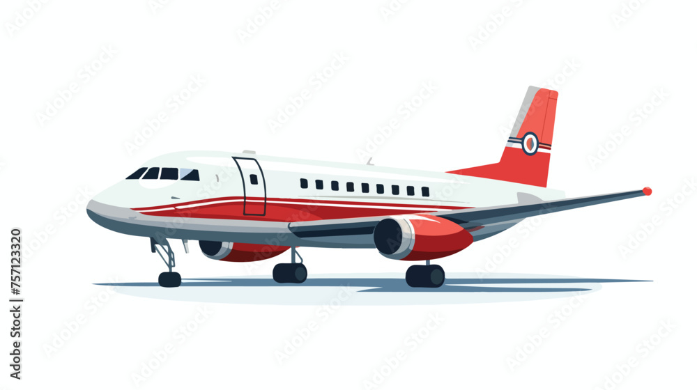 Transportation design. airplane icon. Flat and isolated