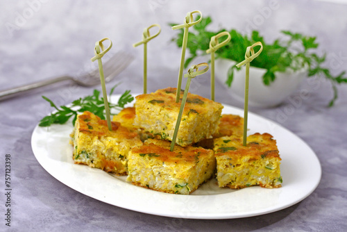 Whitebait omelet.