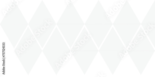 Fototapeta Naklejka Na Ścianę i Meble -  White-gray background image Abstract pattern of geometric figures Triangle.
