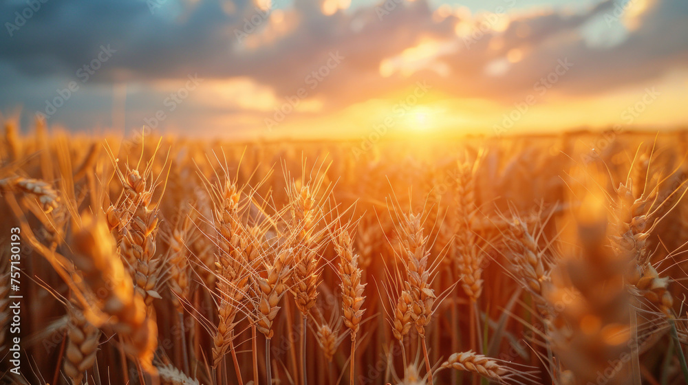 Silos in a wheat field. Storage of agricultural production. Silos in a wheat field. Storage of agricultural production.