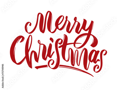 Creative Christmas typography text on the white background 
