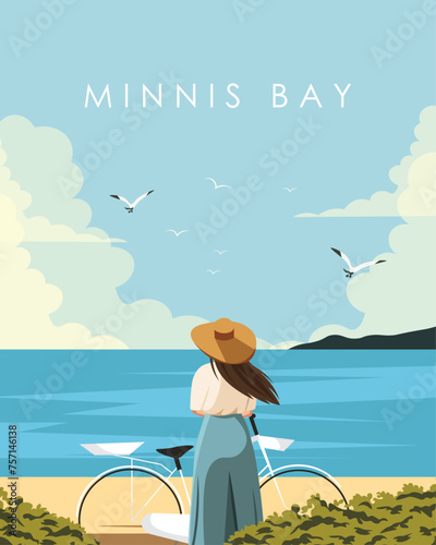 Minnis Bay travel poster